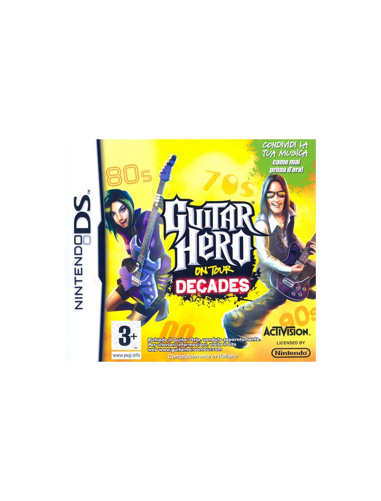 Guitar Hero on tour Decades Social Games - Nintendo DS