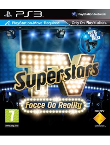 TV SUPERSTARS FACCE DA REALITY SOCIAL GAMES - PLAYSTATION 3