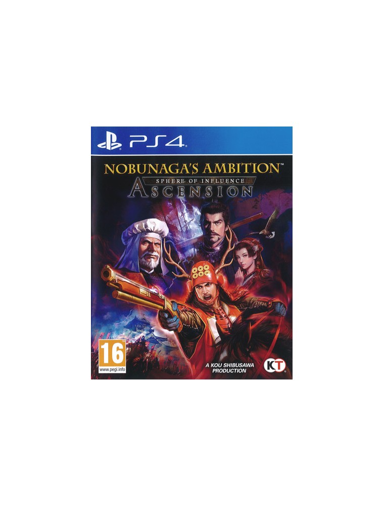 NOBUNAGA'S AMBITION SPHERE OF INFLUENCE STRATEGICO - PLAYSTATION 4