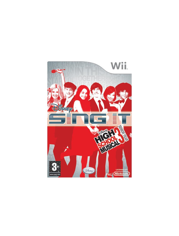 DISNEY SING IT! HIGH SCHOOL MUSICAL SOCIAL GAMES - WII