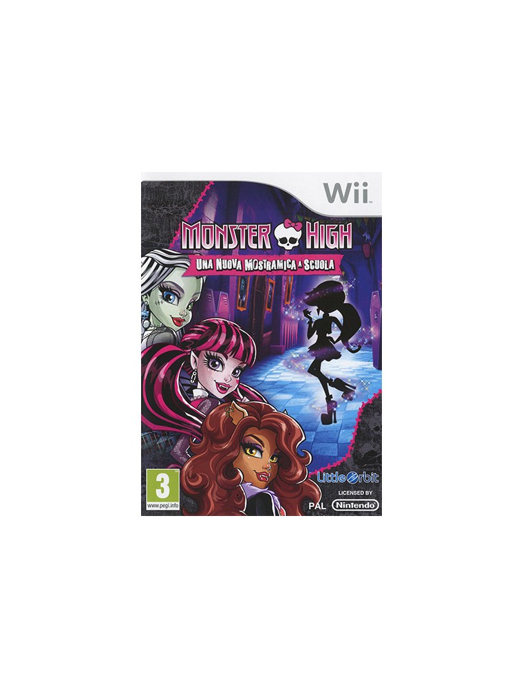 MONSTER HIGH: NUOVA MOSTRAMICA A SCUOLA AVVENTURA - WII