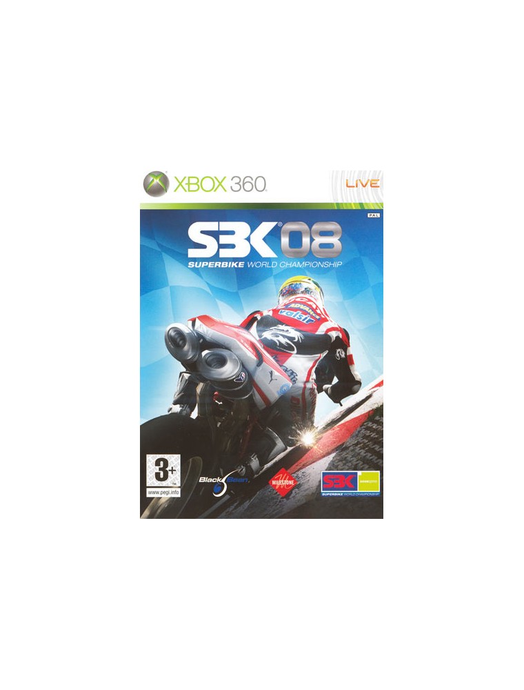 SBK 08 GUIDA/RACING - XBOX 360