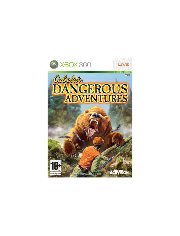 CABELA'S DANGEROUS ADVENTURES AVVENTURA - XBOX 360