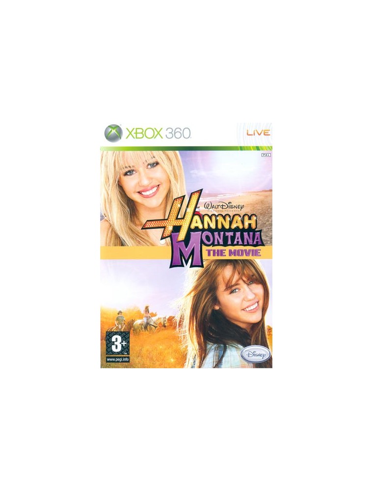 HANNAH MONTANA THE MOVIE SOCIAL GAMES - XBOX 360