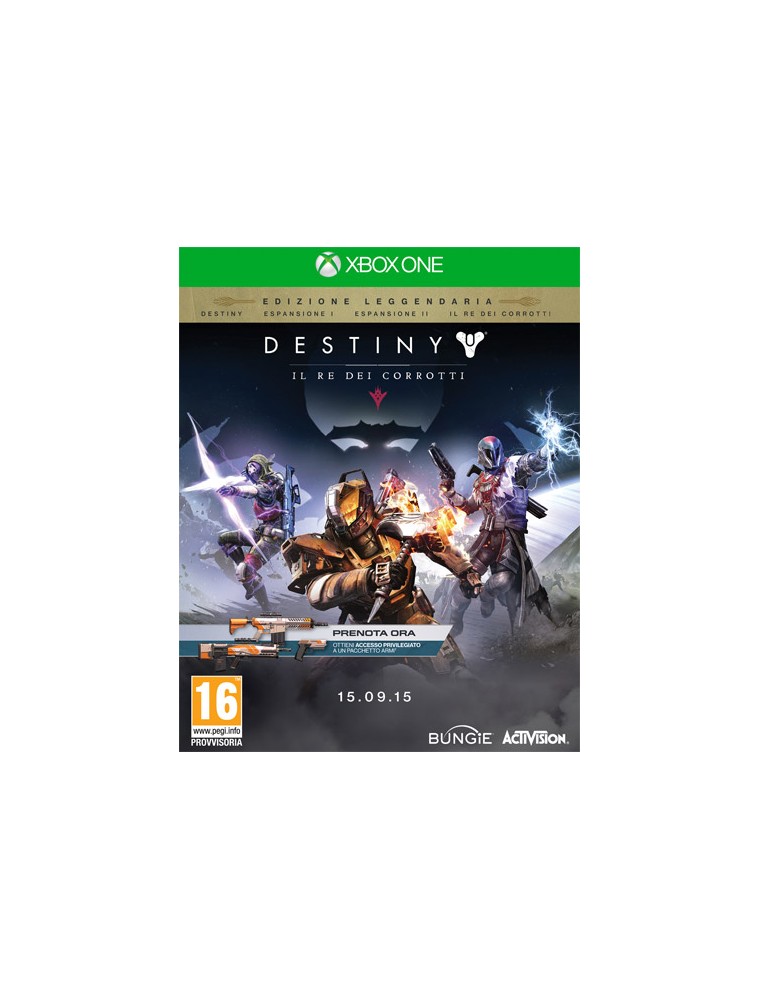 DESTINY: IL RE DEI CORROTTI DAYONE ED. SPARATUTTO - XBOX ONE