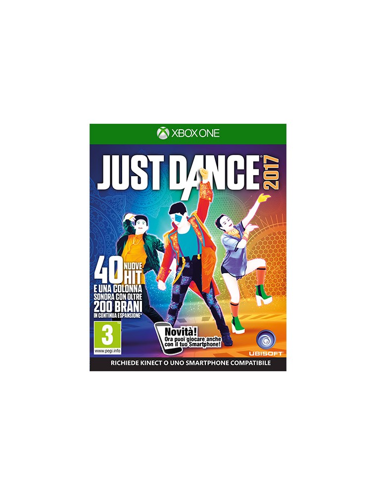 JUST DANCE 2017 SOCIAL GAMES - XBOX ONE