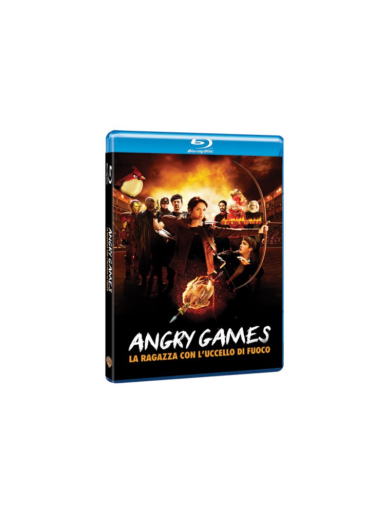 ANGRY GAMES-RAGAZZA CON UCCELLO DI FUOCO COMMEDIA - BLU-RAY