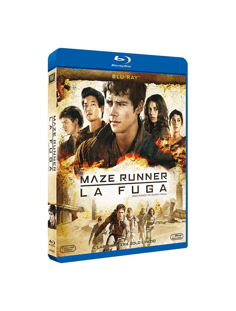 MAZE RUNNER - LA FUGA AZIONE AVVENTURA BLU-RAY