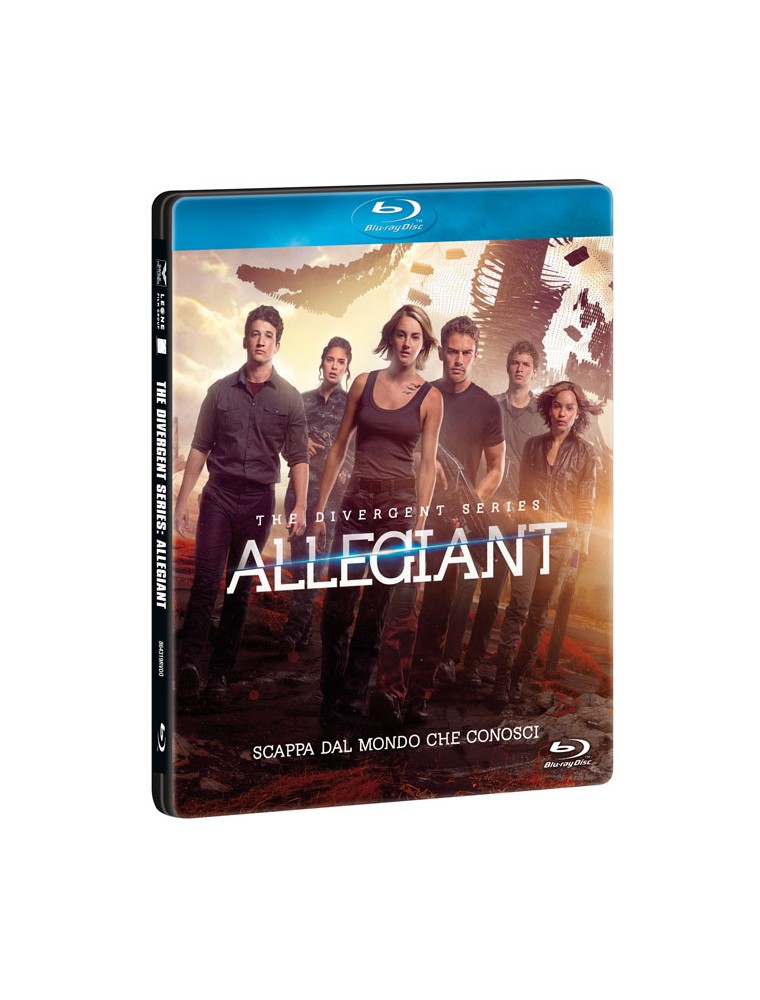 ALLEGIANT-THE DIVERGENT SERIES STEELBOOK AZIONE AVVENTURA - BLU-RAY