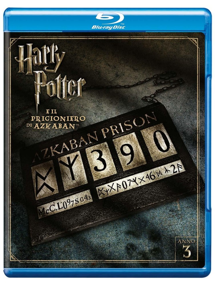 Harry Potter e Il Prigioniero di Azkaban Blu-Ray Warner Bros.