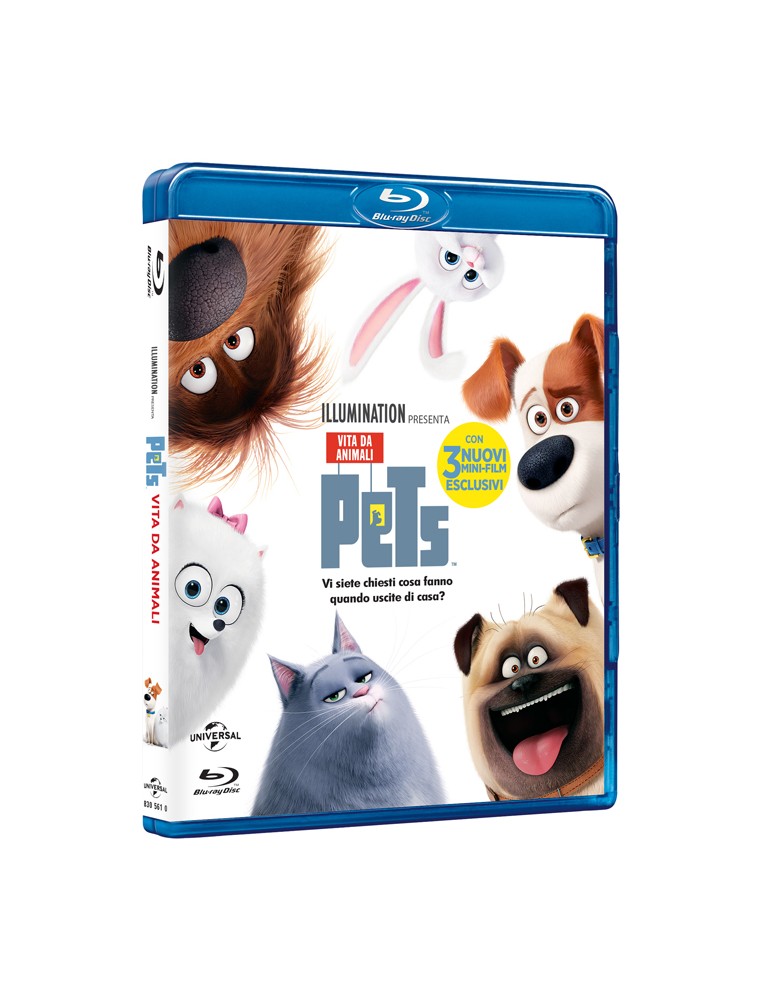 PETS: VITA DA ANIMALI ANIMAZIONE - BLU-RAY