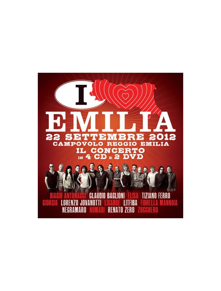 ITALIA LOVES EMILIA-22/09/12-CAMPOVOLO MUSICALE - DVD