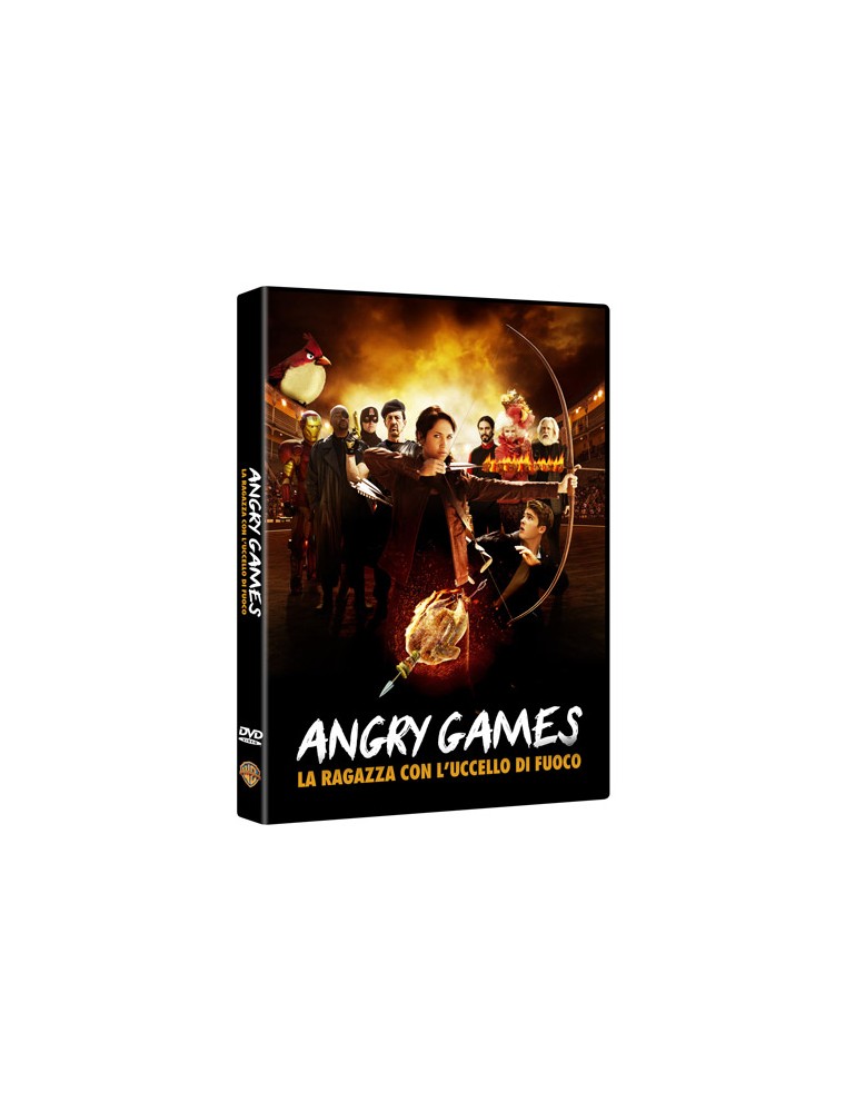 ANGRY GAMES-RAGAZZA CON UCCELLO DI FUOCO COMMEDIA - DVD