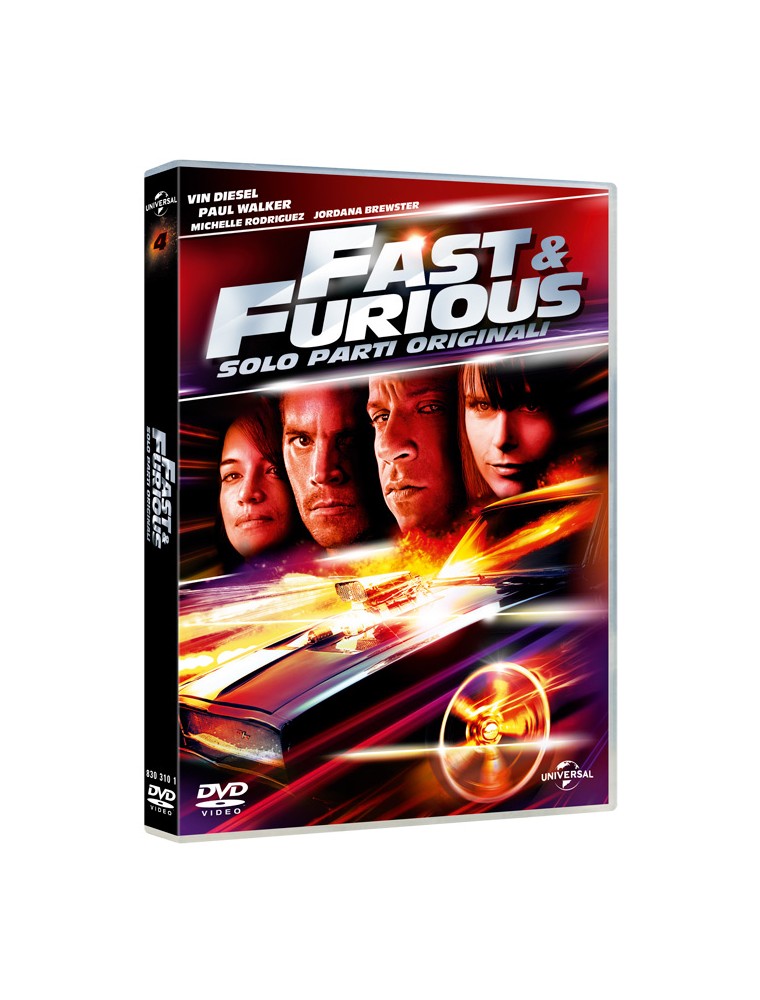 FAST & FURIOUS - SOLO PARTI ORIGINALI AZIONE AVVENTURA DVD