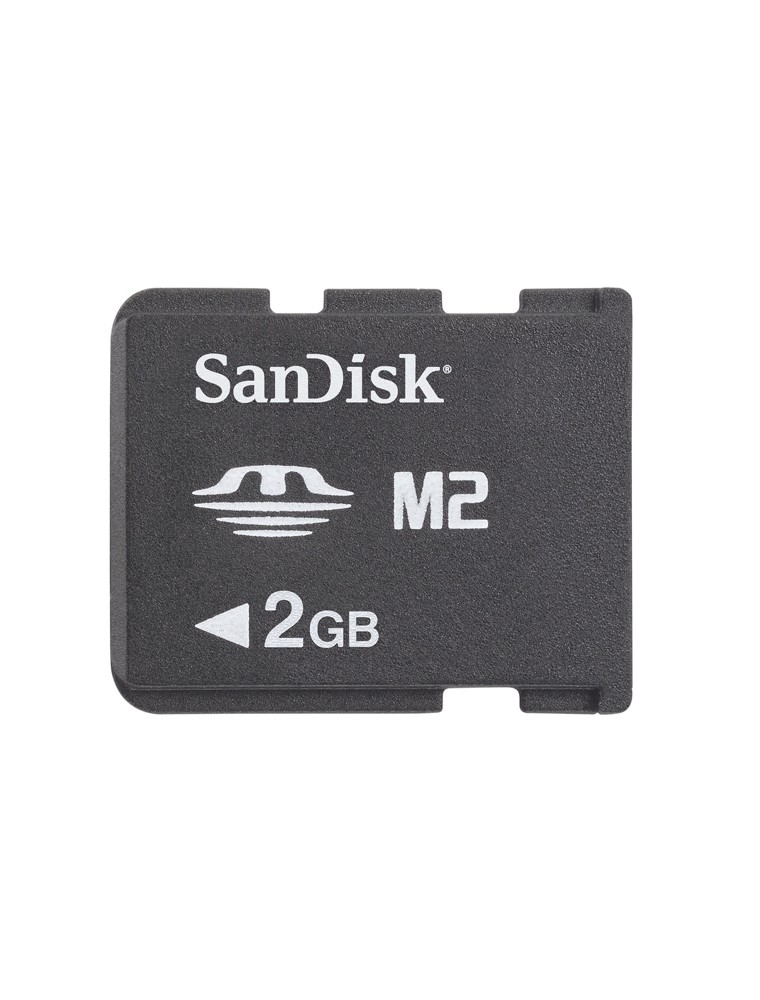 PSP GO!SANDISK MEMORY STICK MICRO M2 2GB CARD/HARD DISK CONSOLE - MEMORIE