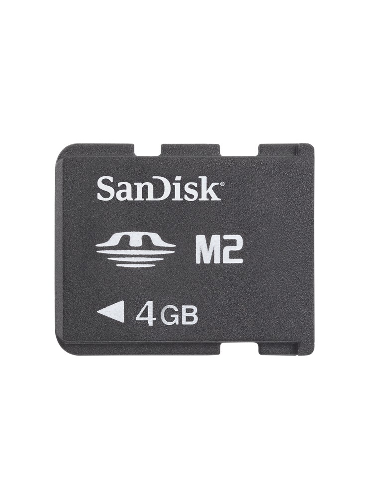 PSP GO!SANDISK MEMORY STICK MICRO M2 4GB CARD/HARD DISK CONSOLE - MEMORIE