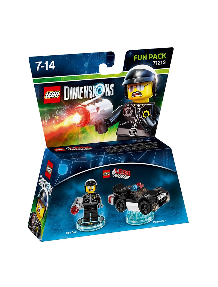 LEGO DIMENSIONS FUN PACK MOVIE BAD COP - TOYS TO LIFE