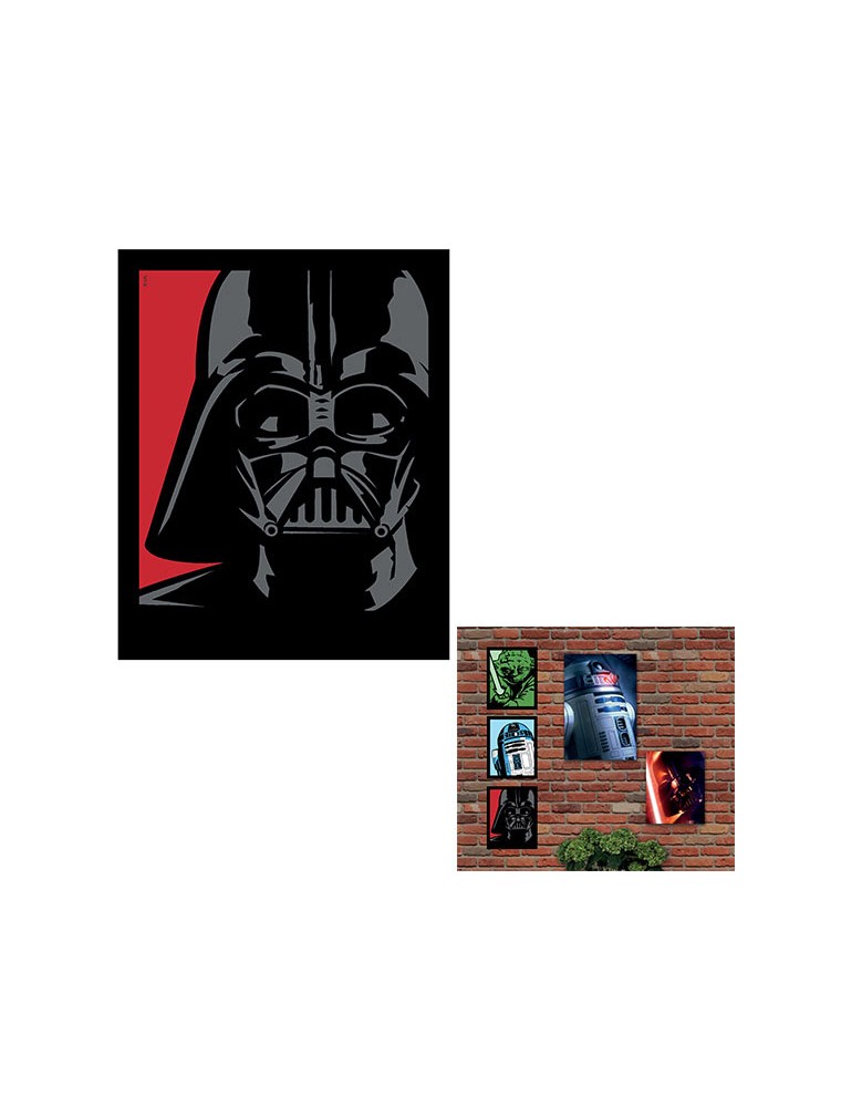 QUADRO LUMINOSO STAR WARS-DARTH VADER SM GADGET