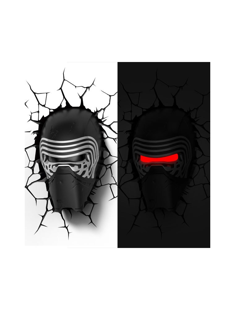 LAMPADA DA MURO 3D KYLO REN STAR WARS GADGET