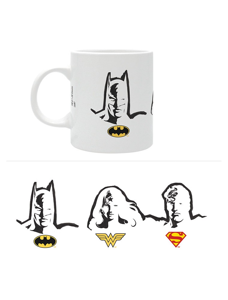  Dc Comics - Batman-superman-wwoman Tazza Gadget