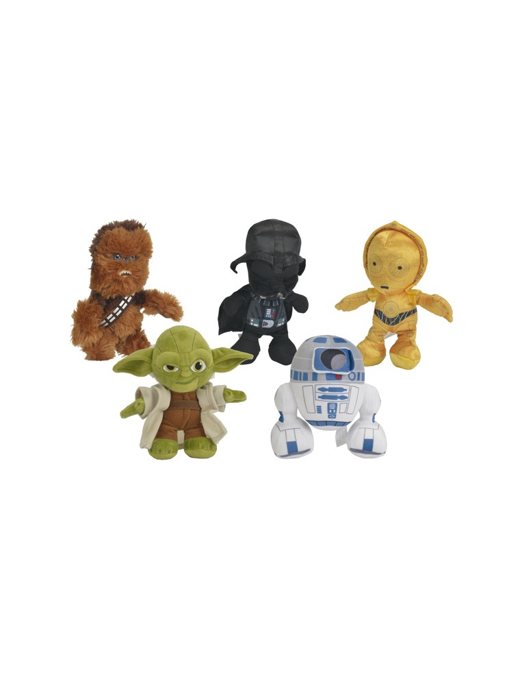 PELUCHE STAR WARS ASSORT. 17CM PELUCHES