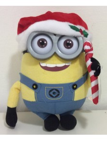 PELUCHE MINIONS NATALE 30CM...