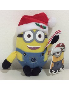 PELUCHE MINIONS NATALE 18CM...