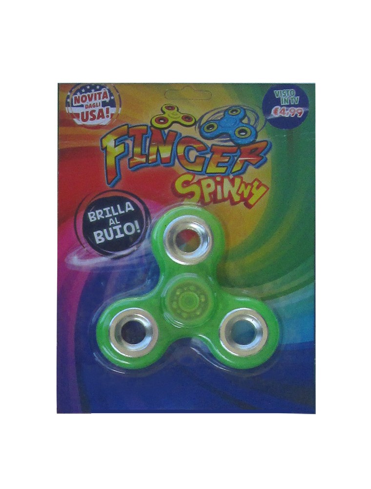 SPINNER FINGER SPINNY COLORI ASSORTITI ANTISTRESS - GADGET