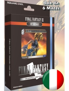 Final Fantasy IX FFTCG Starter Box 6 Decks Italiano Square Enix