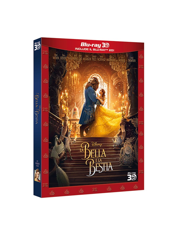 LA BELLA E BESTIA 3D ANIMAZIONE - BLU-RAY