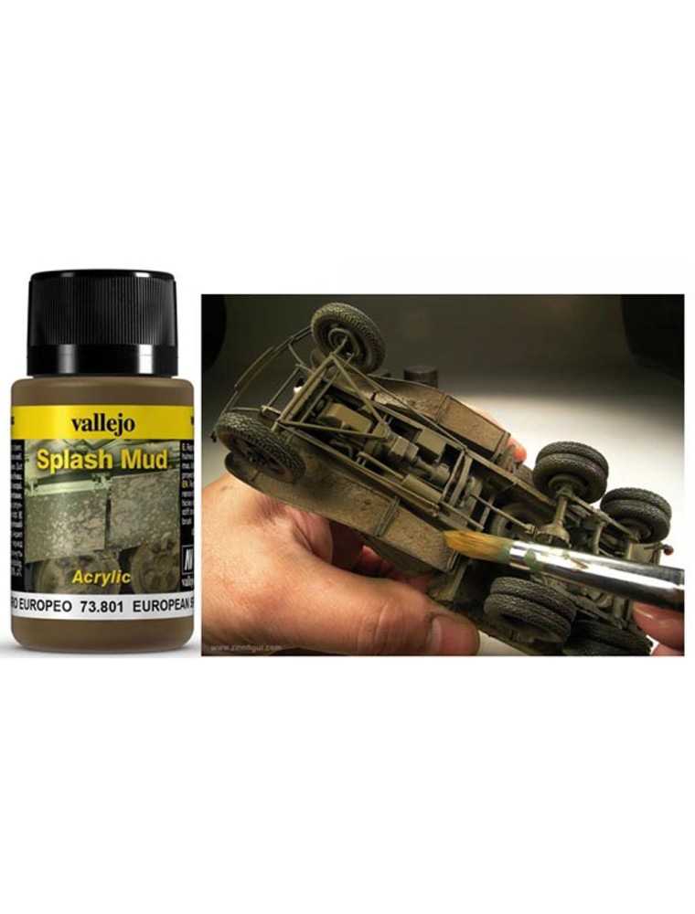 VALLEJO WEATHERING PETROL SPILLS 40ML 73801 ACCESSORI PER MODELLISMO VALLEJO