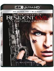 RESIDENT EVIL: THE FINAL CHAPTER 4K+BD AZIONE - BLU-RAY