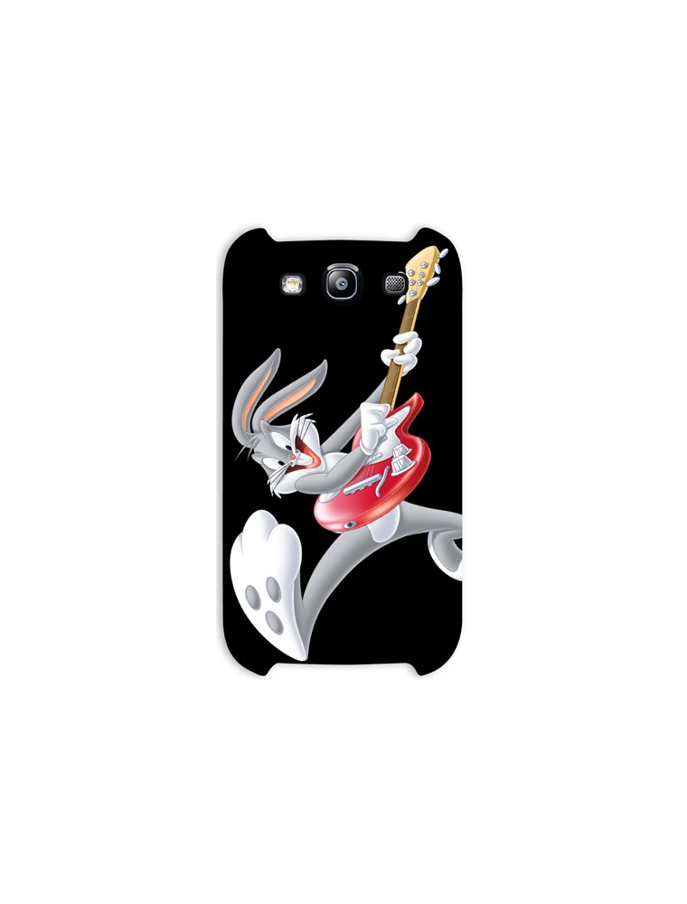 COVER BUGS BUNNY ROCK SAMSUNG S3 CUSTODIE/PROTEZIONE - MOBILE/TABLET