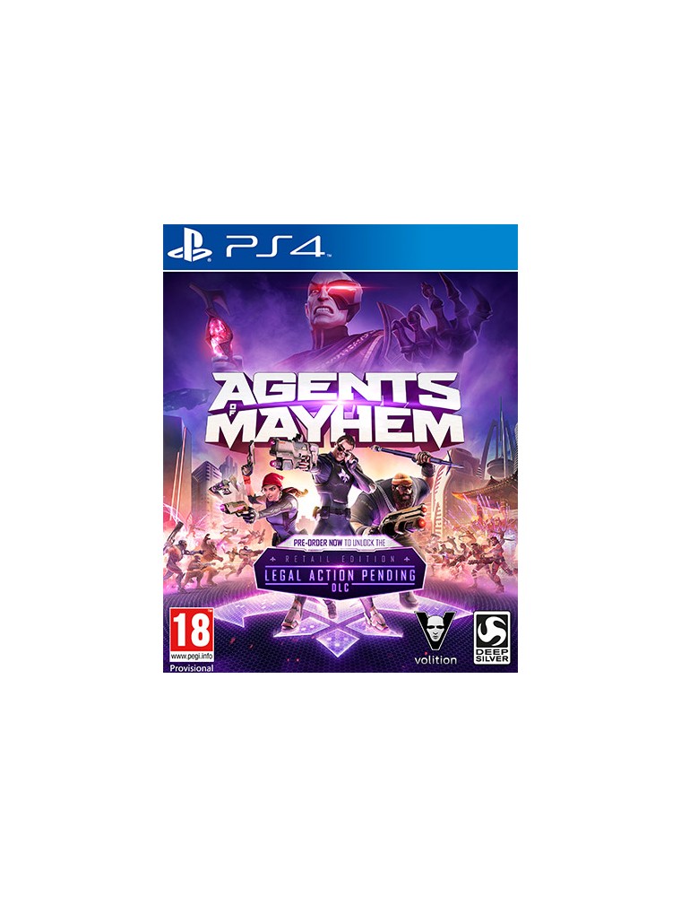 AGENTS OF MAYHEM DAY ONE EDITION AZIONE - PLAYSTATION 4