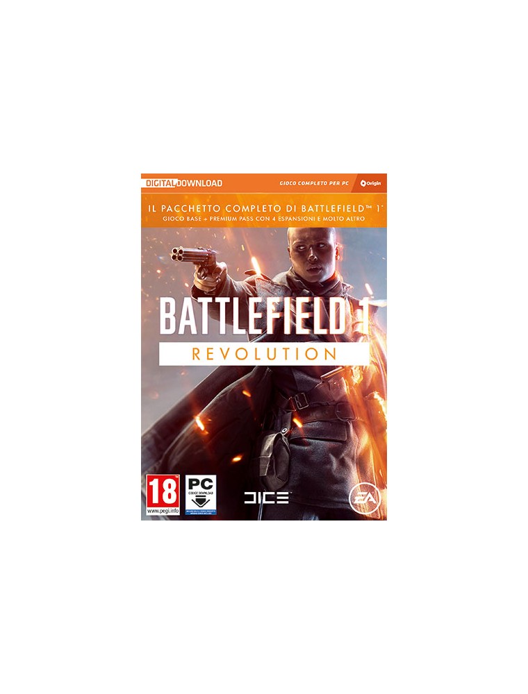 BATTLEFIELD 1 REVOLUTION SPARATUTTO - GIOCHI PC