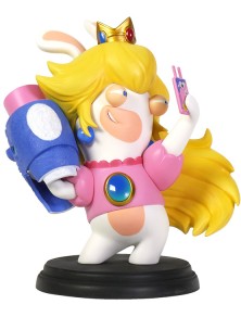 MARIO RABBID K.BATTLE STATUA PEACH 15CM FIGURES - ACTION