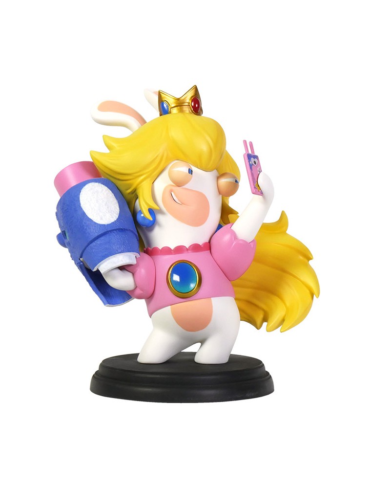 MARIO RABBID K.BATTLE STATUA PEACH 15CM FIGURES - ACTION