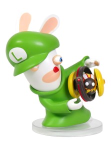 MARIO RABBID K.BATTLE STATUA LUIGI 8CM FIGURES - ACTION