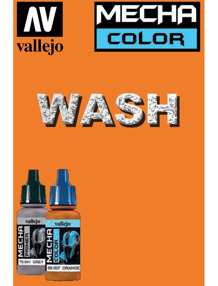 VALLEJO MECHA COLOR LIGHT RUST WASH 69505 COLORI VALLEJO