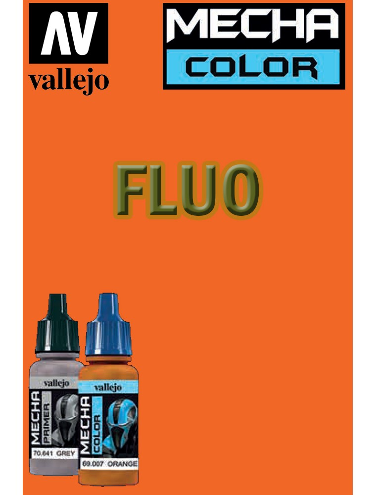 Vallejo Mecha Color Arancione Fluorescent 69055 Colori VALLEJO