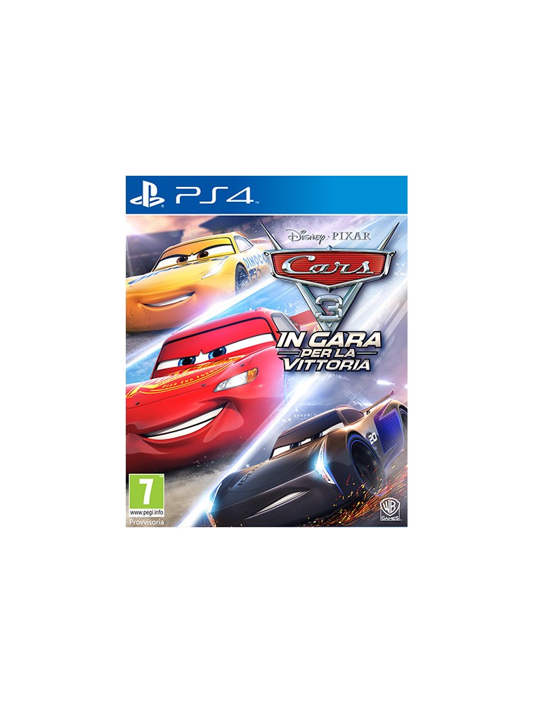 CARS 3 IN GARA PER LA VITTORIA GUIDA/RACING - PLAYSTATION 4