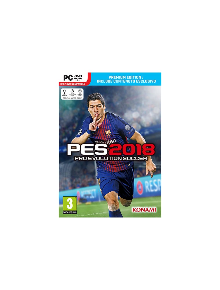 PRO EVOLUTION SOCCER 2018 PREMIUM ED. SPORTIVO - GIOCHI PC