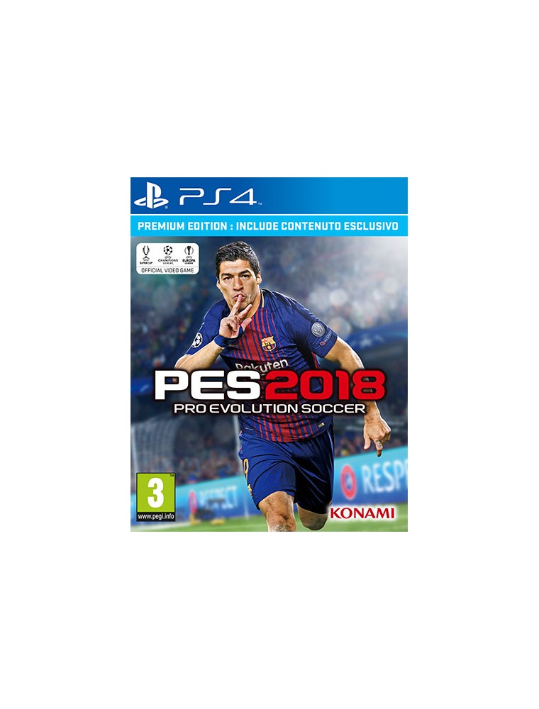 PRO EVOLUTION SOCCER 2018 PREMIUM ED. SPORTIVO - PLAYSTATION 4