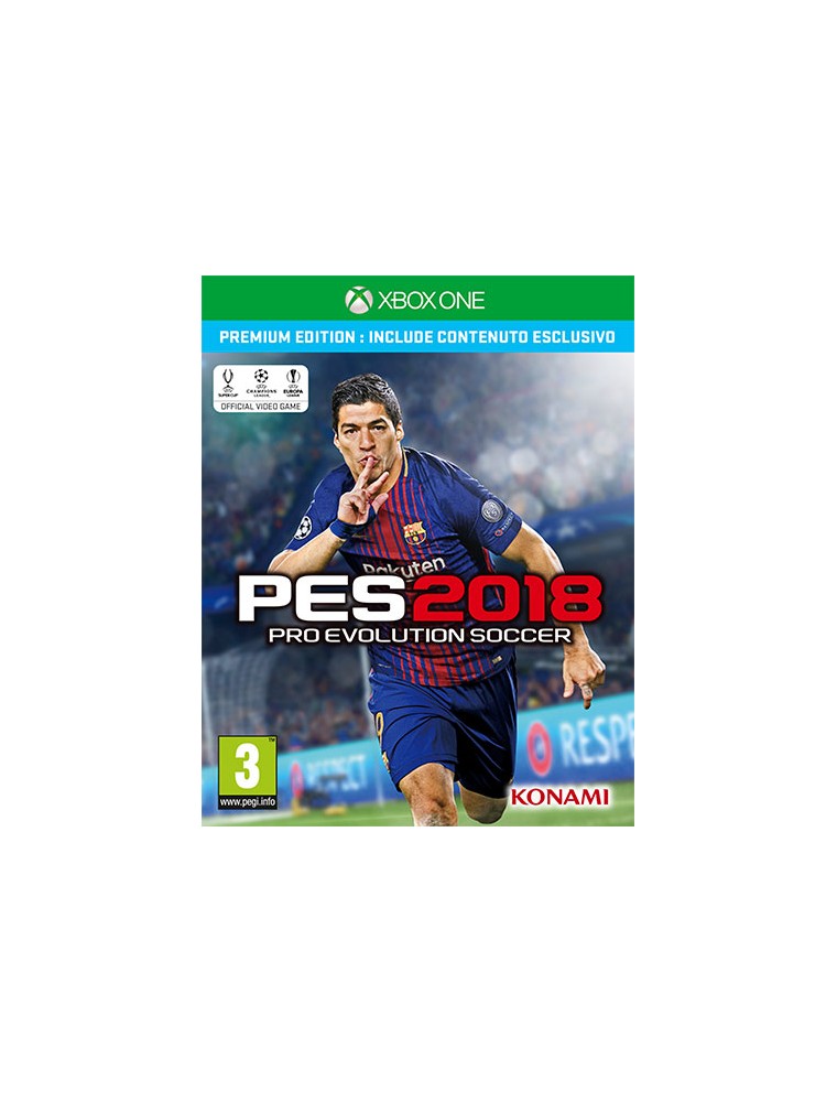 PRO EVOLUTION SOCCER 2018 PREMIUM ED. SPORTIVO - XBOX ONE