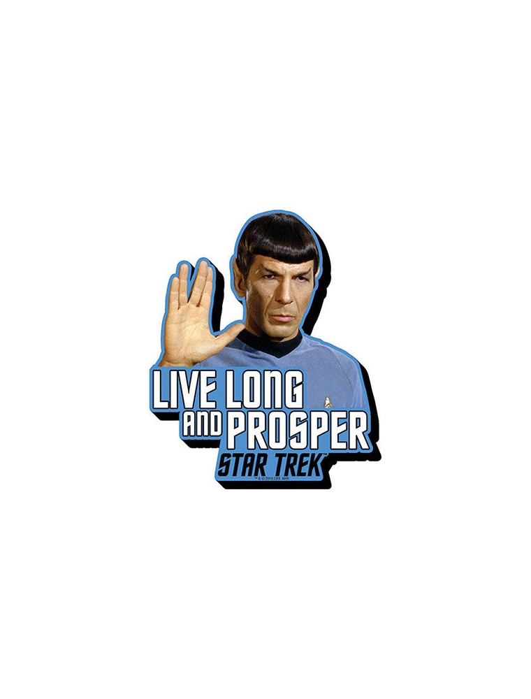 AQUARIUS ENT STAR TREK SPOCK QUOTE MAGNET MAGNETI