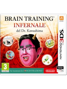 BRAIN TRAINING INFERNALE DOTT.KAWASHIMA CASUAL GAME - NINTENDO 3DS