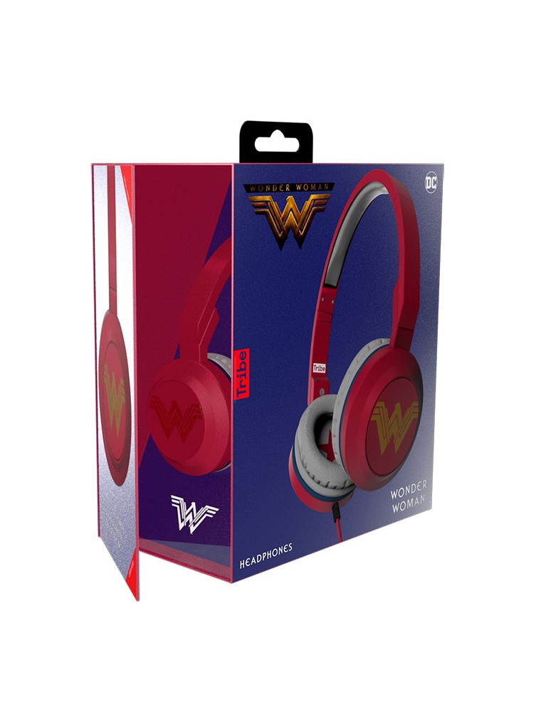 TRIBE CUFFIE CON MICROFONO DC WONDER WOMAN - AUDIO/VIDEO