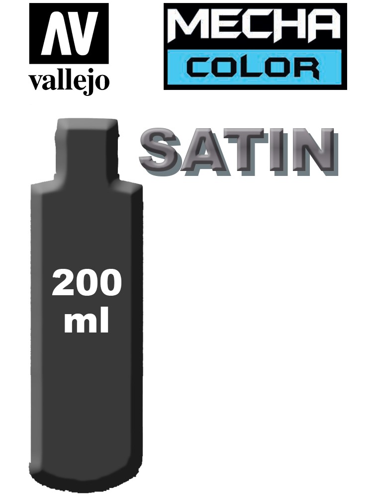 VALLEJO MECHA COLOR SATIN VARNISH 200 ml 27703 COLORI VALLEJO