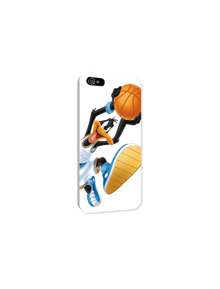 COVER DAFFY DUCK BASKETBALL IPHONE 4/4S CUSTODIE/PROTEZIONE - MOBILE/TABLET