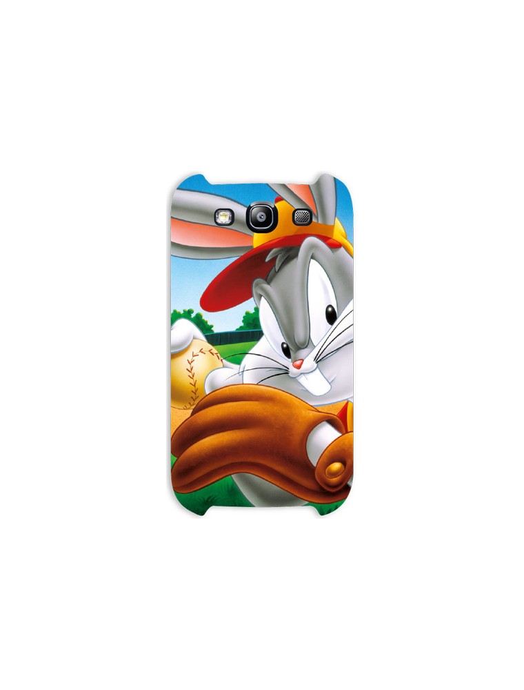 COVER BUGS BUNNY BASEBALL SAMSUNG S3 CUSTODIE/PROTEZIONE - MOBILE/TABLET